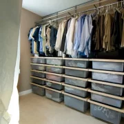 Cалон шведских гардеробных систем Elfa фото 4 на сайте Hamovniki.su